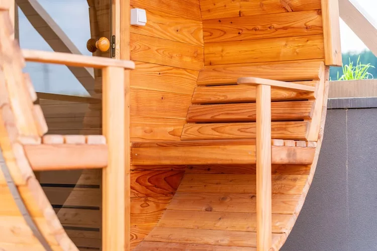 Osada Trzy Siostry domek nr 1 dla 6 osób Duszniki - Sauna