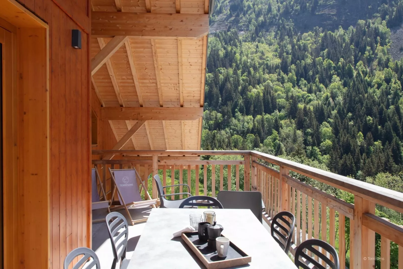VAUJANY Edelweiss-A48S - Terrasbalkon