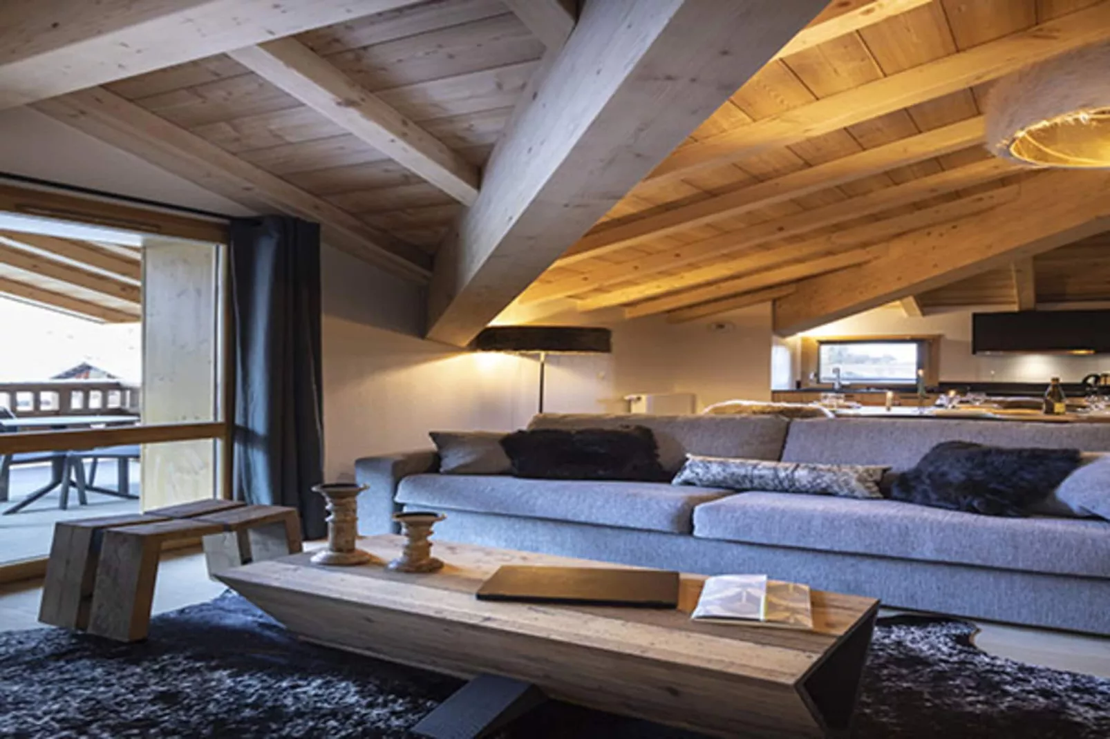 LES DEUX ALPES Neige et Soleil -A38P - Woonkamer