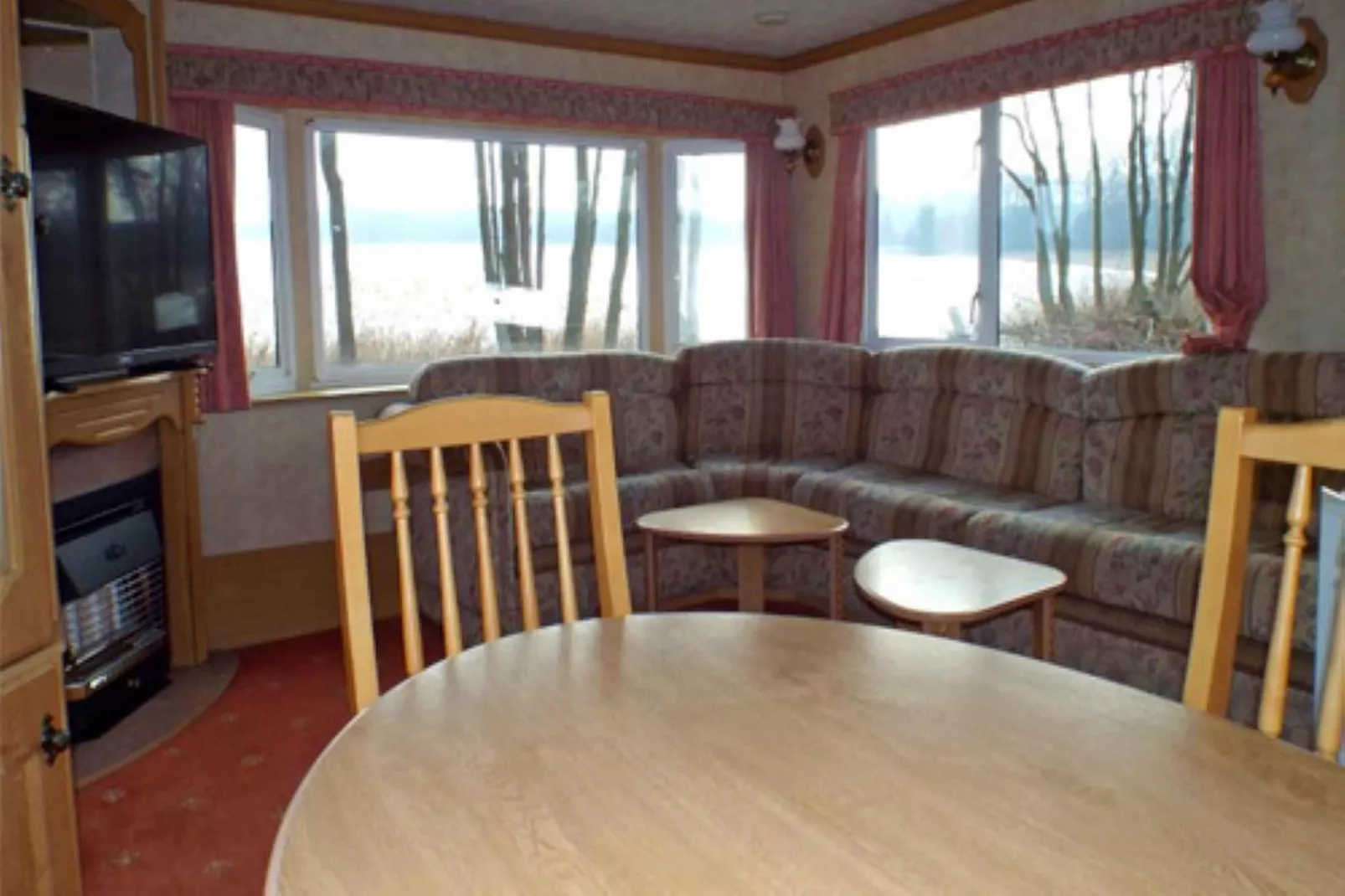 Mobilheim mit 3 Schlafzimmern bis 6 Personen - Woonkamer