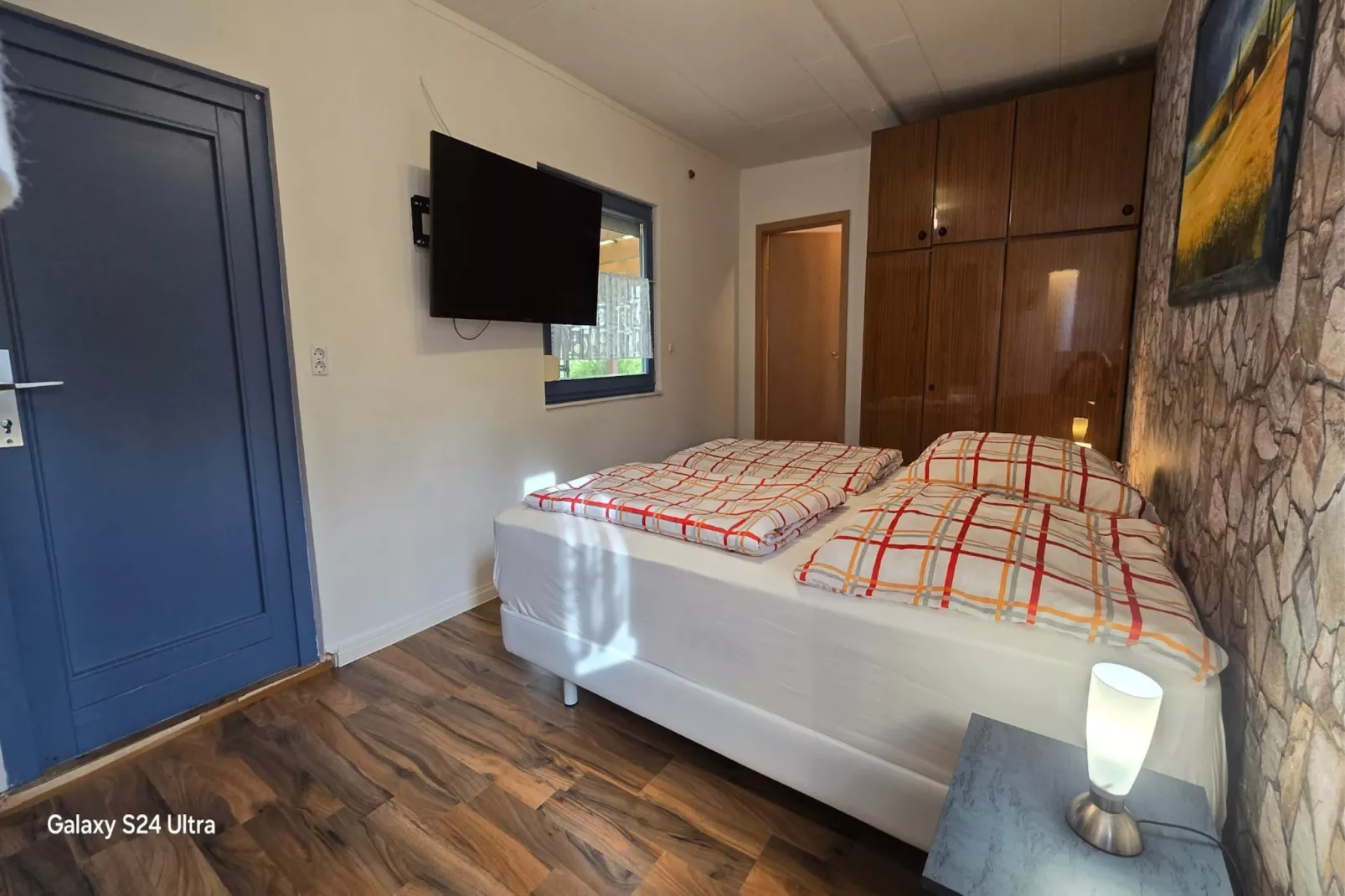 Bungalow Schlowe Unter d Eiche 4 P - Slaapkamer