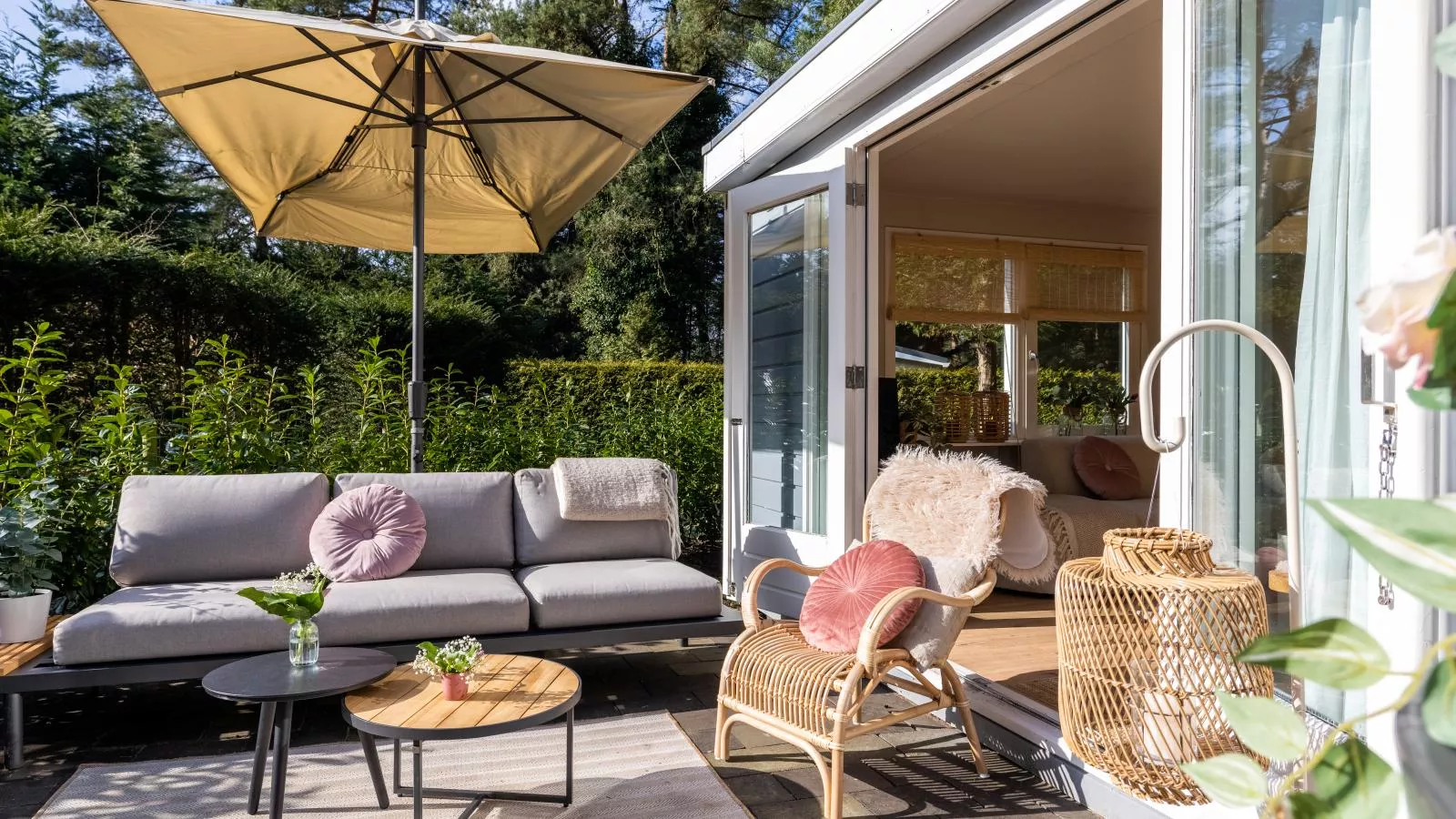 Boschalet Stijn - Terrasbalkon