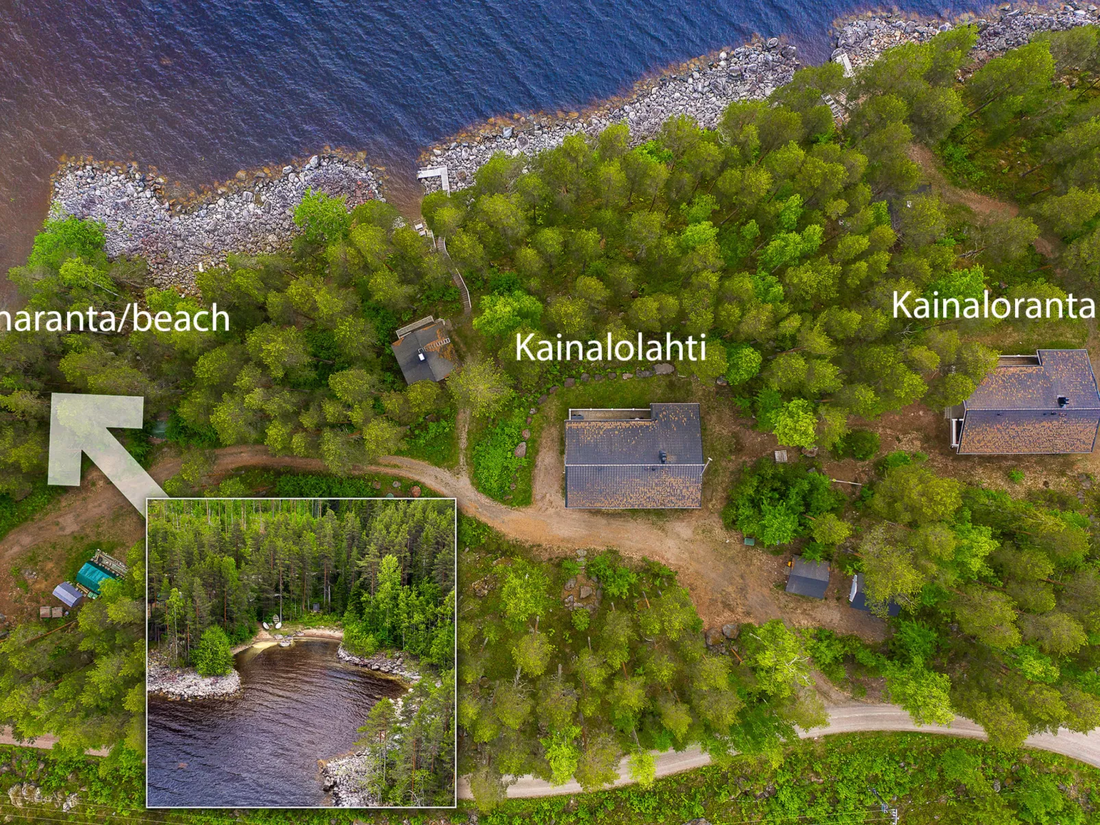 Kainalolahti - Binnen