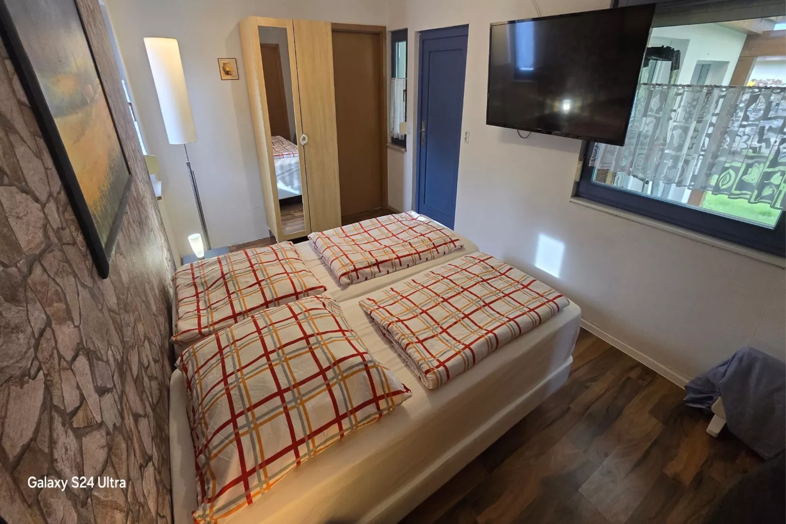 Bungalow Schlowe Unter d Eiche 4 P - Slaapkamer