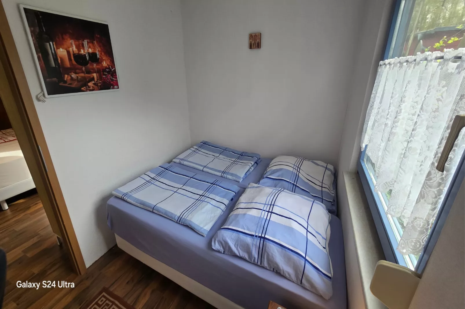 Bungalow Schlowe Unter d Eiche 4 P - Slaapkamer