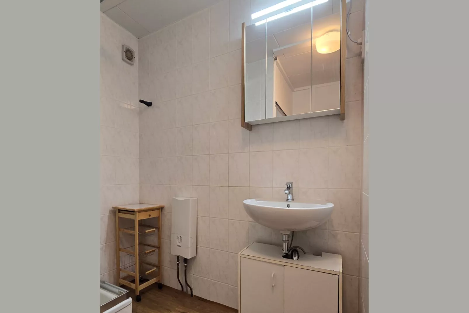 Bungalow Schlowe Unter d Eiche 4 P - Badkamer