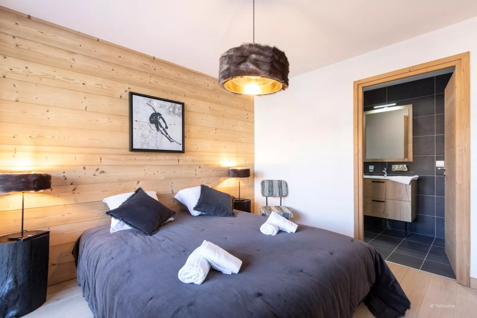 LES DEUX ALPES Neige et Soleil -A40S - Slaapkamer