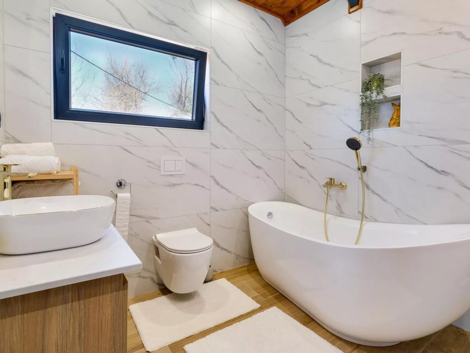 Wooden House Altus - Binnen