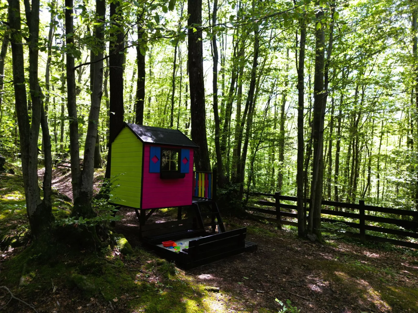 House Cabin Winterfell - Buiten