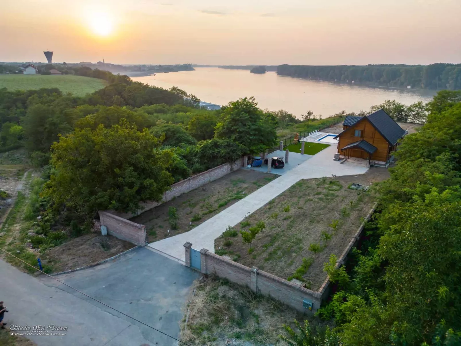 House Drvena kuća Vučedol - Buiten