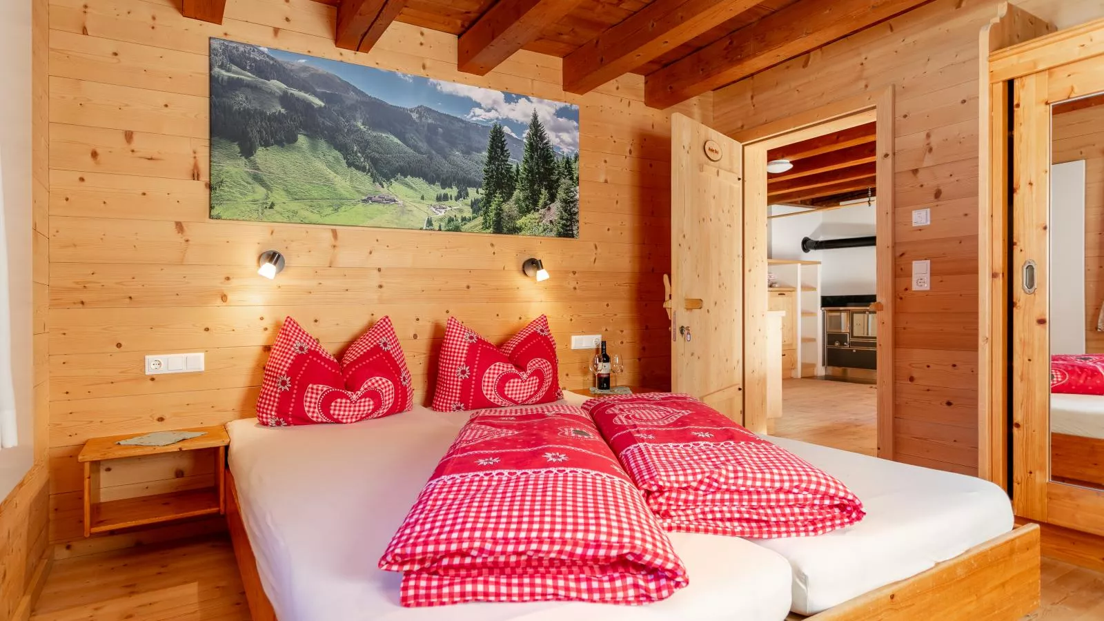 Schönangeralm Skihütte - Slaapkamer