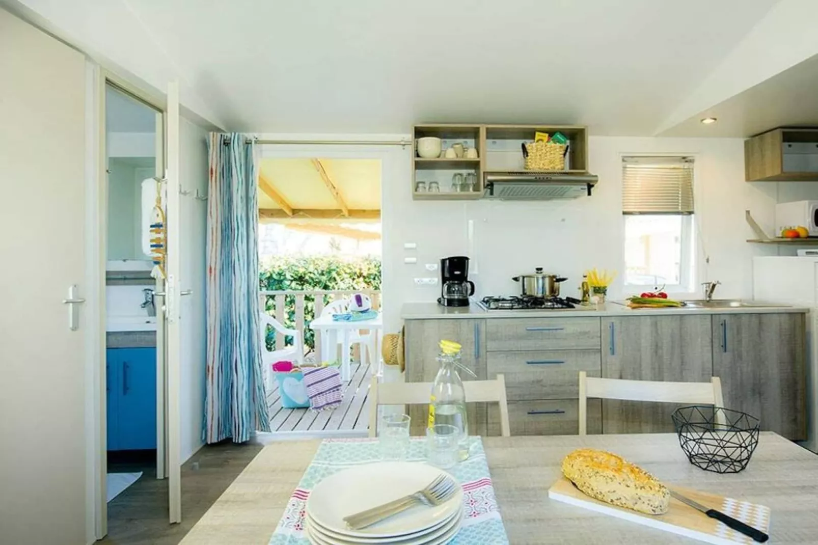 Mobil-home | Classic | 2 Bedrooms | 4/6 Pers. | Raised terrace | Air-con. - Niet-getagd