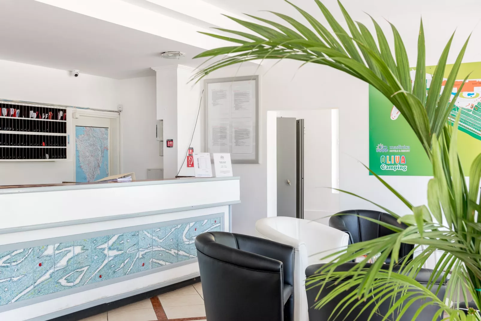 Camping Oliva / COMFORT mobile home COM - Hal-ontvangst