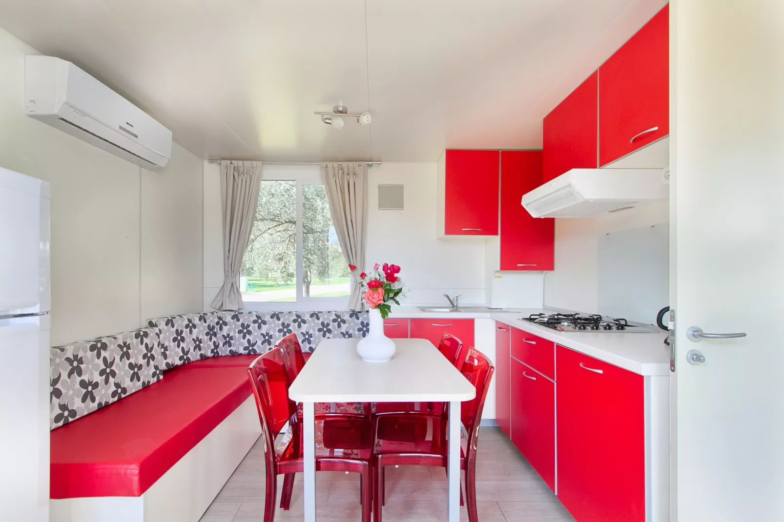 Camping Oliva / COMFORT mobile home COM - Woonkamer