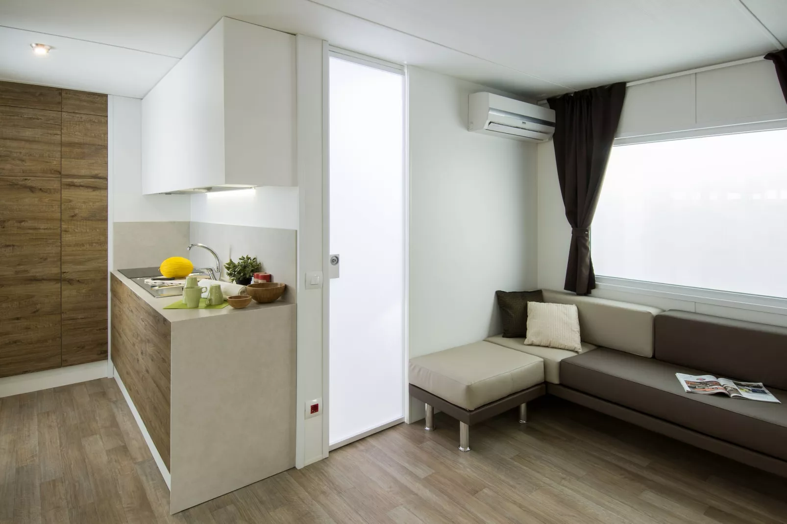 Club del Sole Orbetello Family Collection / LODGE SUPERIOR FAMILY max cap 6 pax - Woonkamer