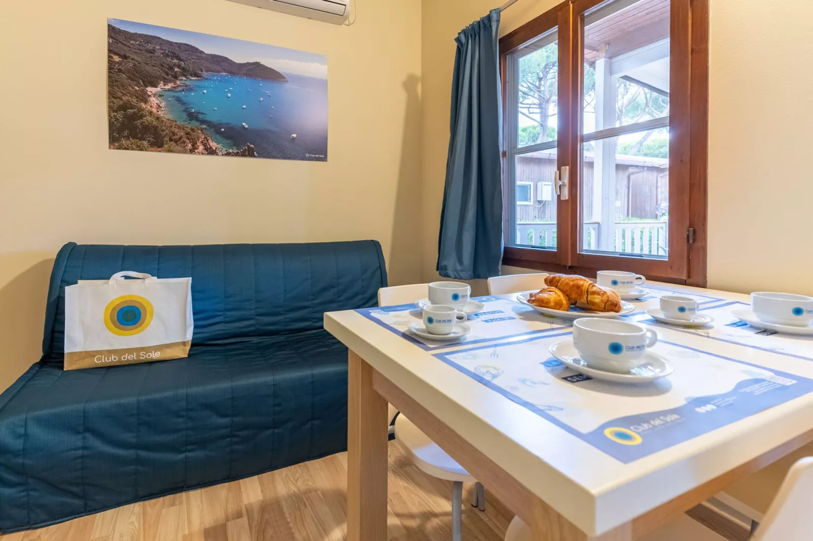 Club del Sole Orbetello Family Collection / CHALET COMFORT DOG max cap4 pax - Woonkamer