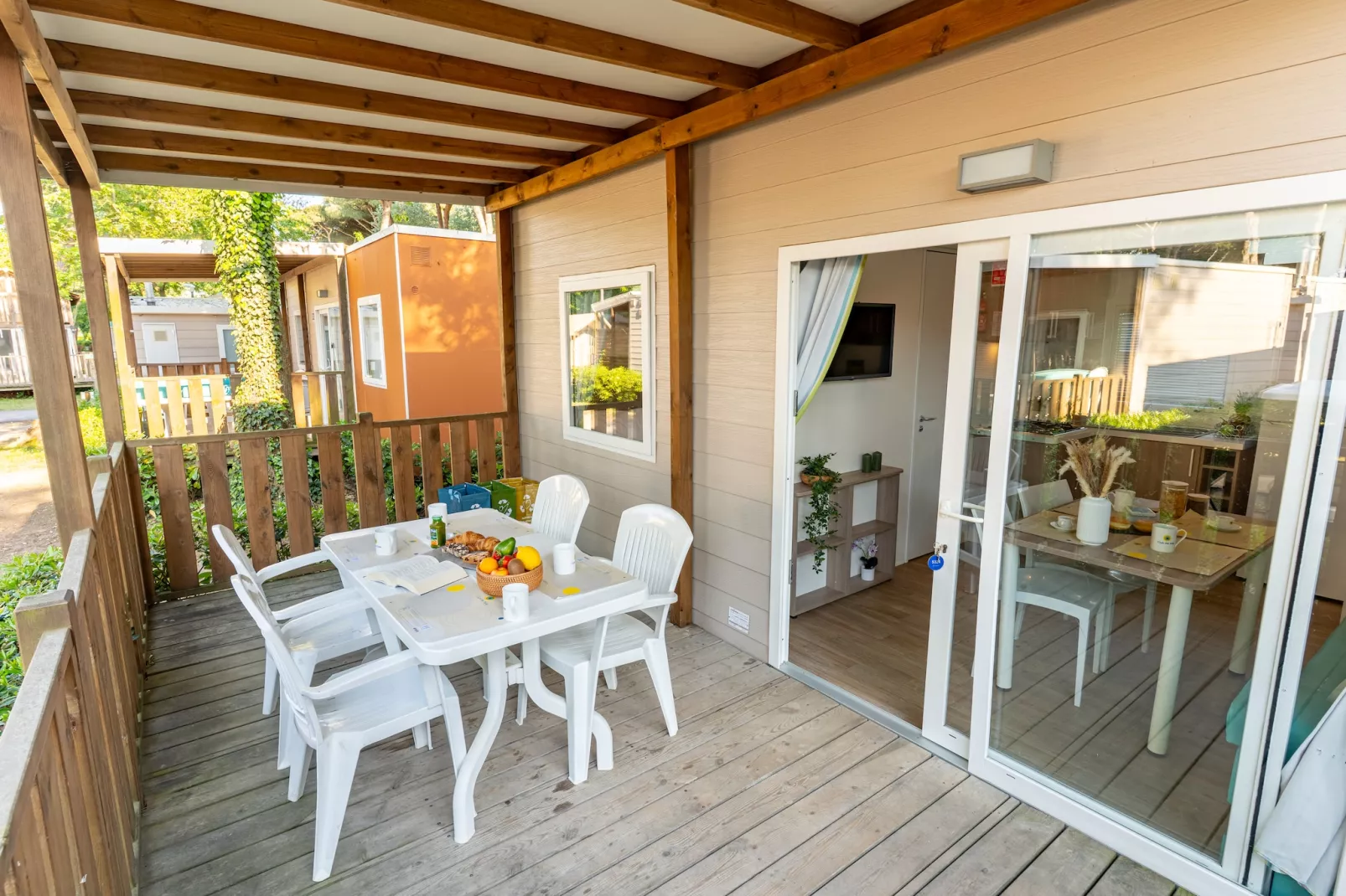 Club del Sole Adriano Family Collection - LODGE SUPERIOR MAXI - Terrasbalkon