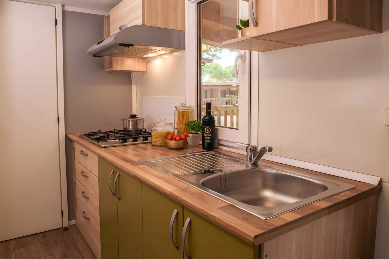 Club del Sole Orbetello Family Collection / LODGE COMFORT DOG max cap5 pax - Keuken