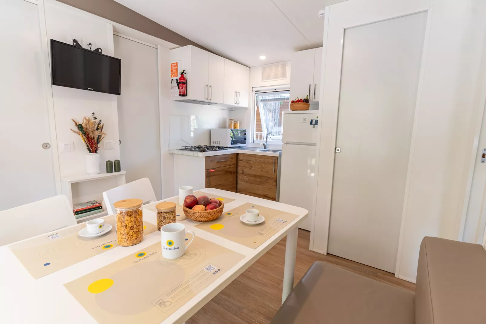 Club del Sole Orbetello Family Collection / LODGE DELUXE max cap 4 pax - Keuken