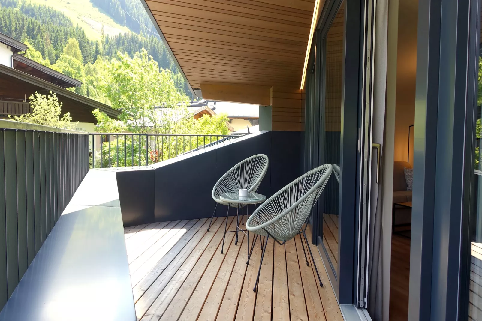 Bergzeit Penthouse - Terrasbalkon