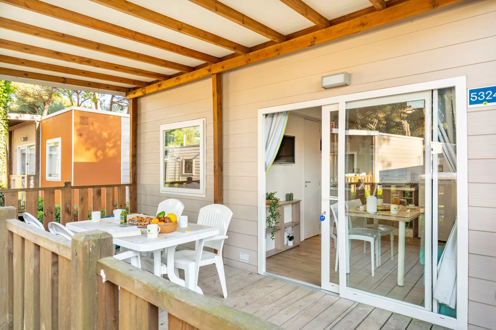 Club del Sole Adriano Family Collection - LODGE SUPERIOR MAXI - Terrasbalkon