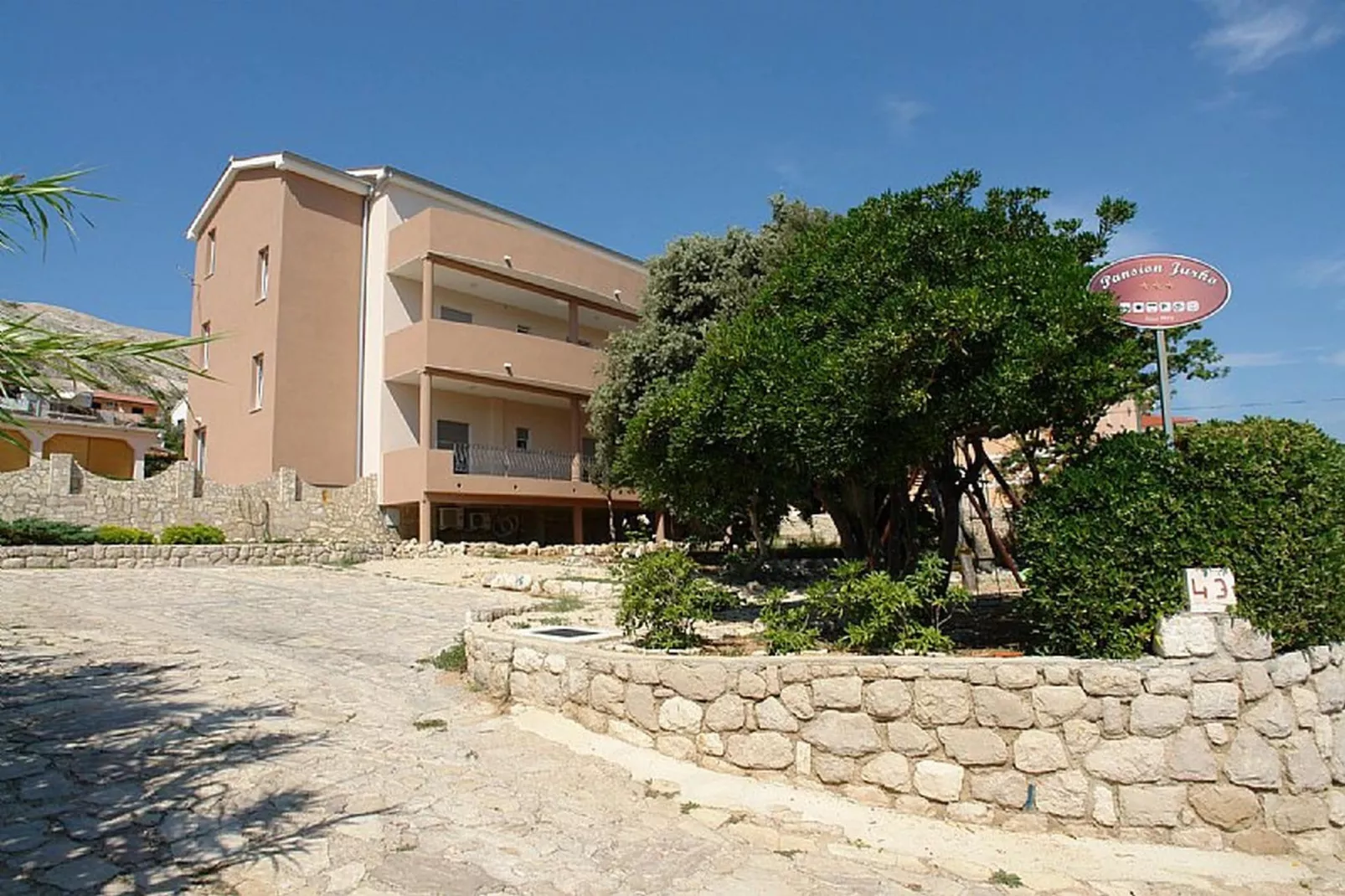 Pansion Jurko - Superior Double Room with Balcony and Sea View (S2) - Buitenlucht