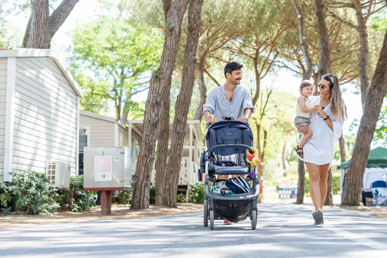 Club del Sole Adriano Family Collection - CHALET COMFORT MAXI - Tuinen zomer