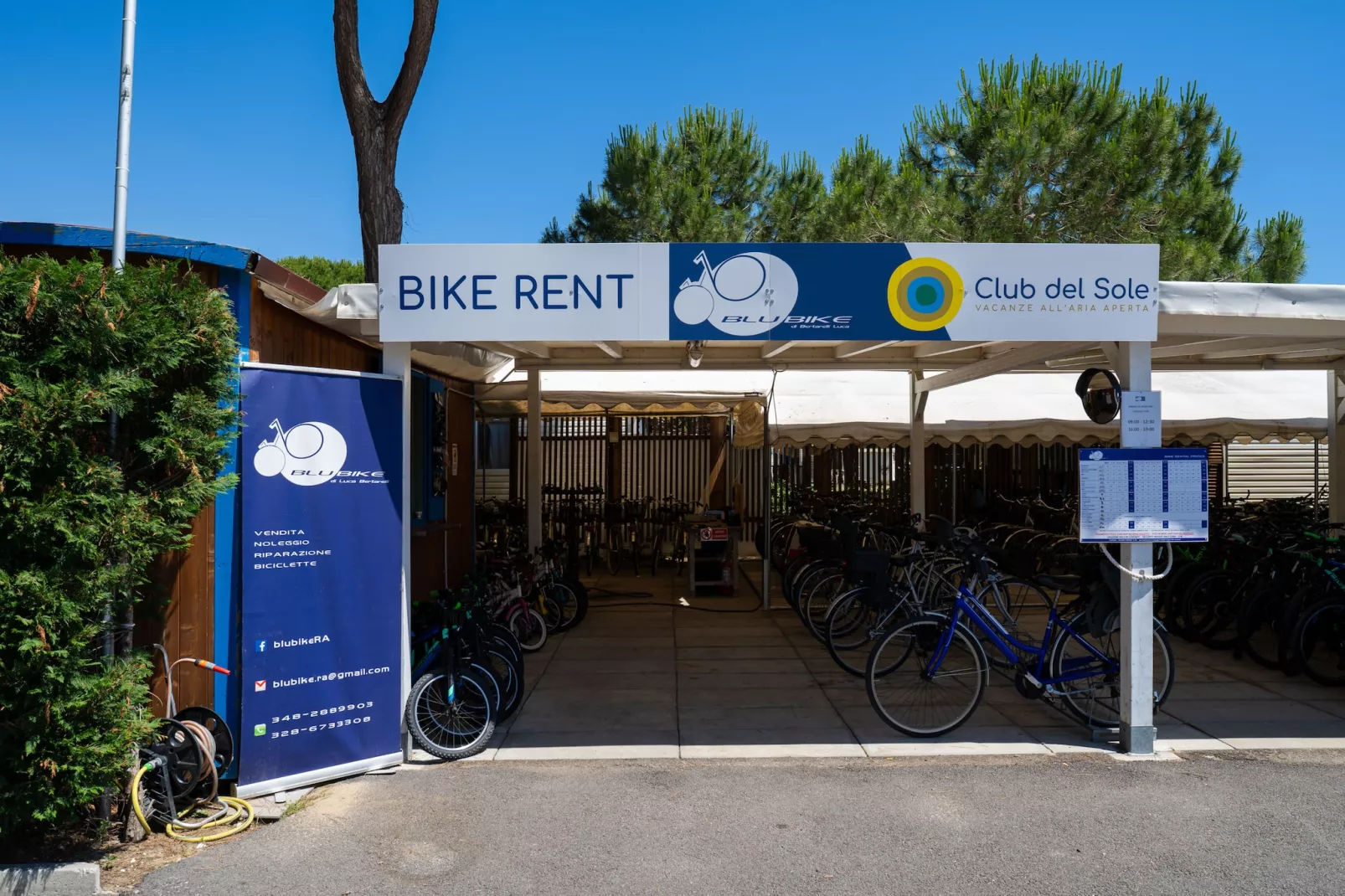 Club del Sole Adriano Family Collection - CHALET COMFORT MAXI - Parkfaciliteiten