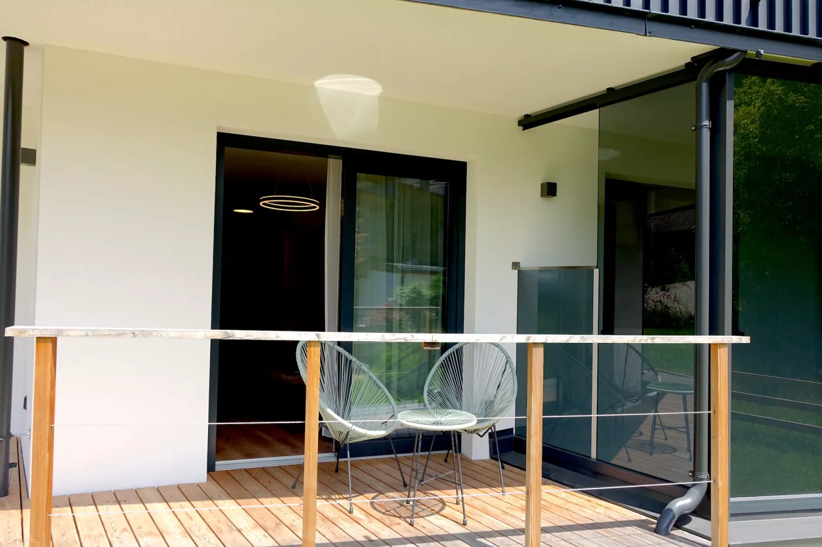 Bergzeit Appartements - Terrasbalkon