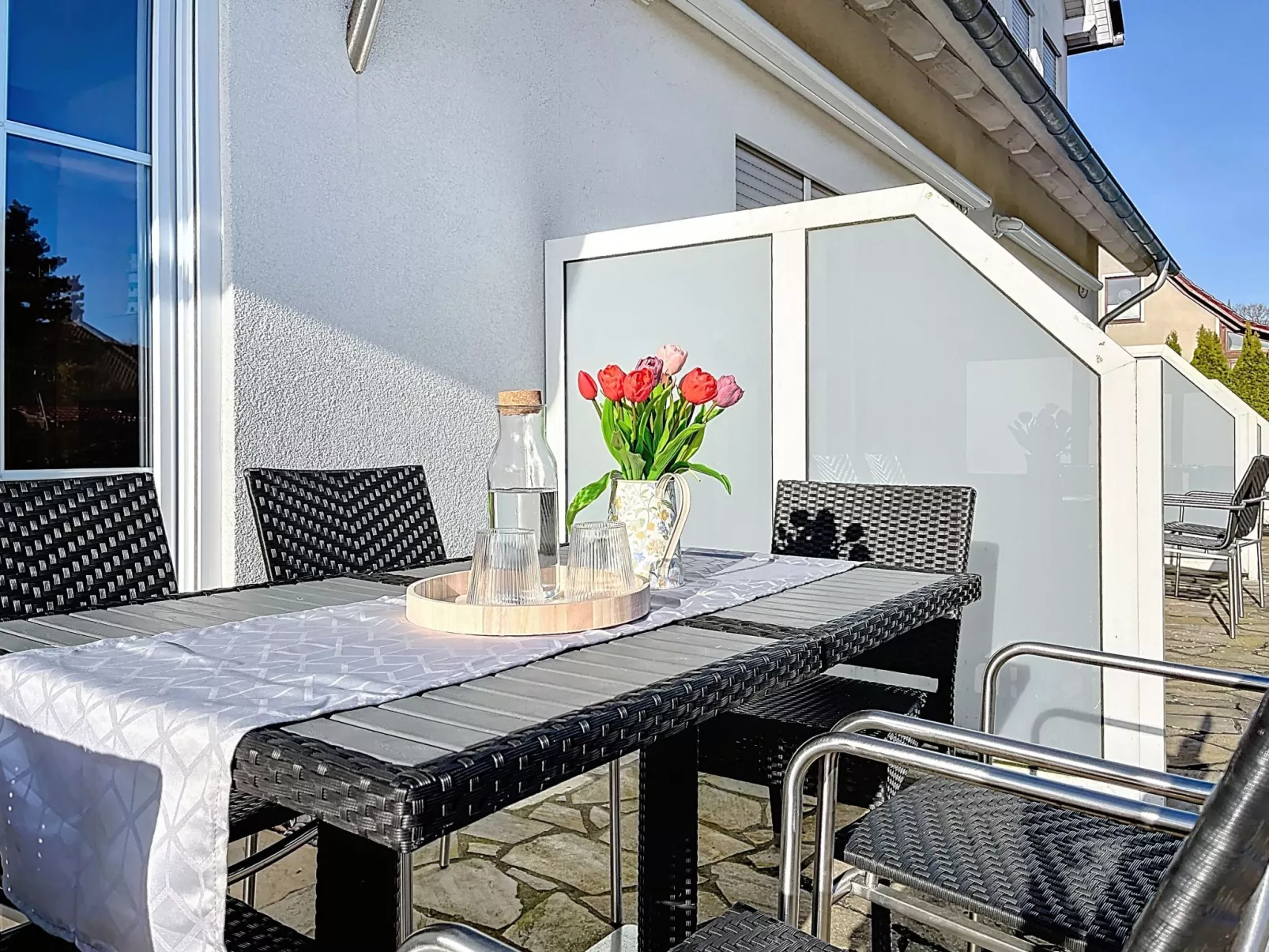 Ferienhaus Nordstern - Buiten