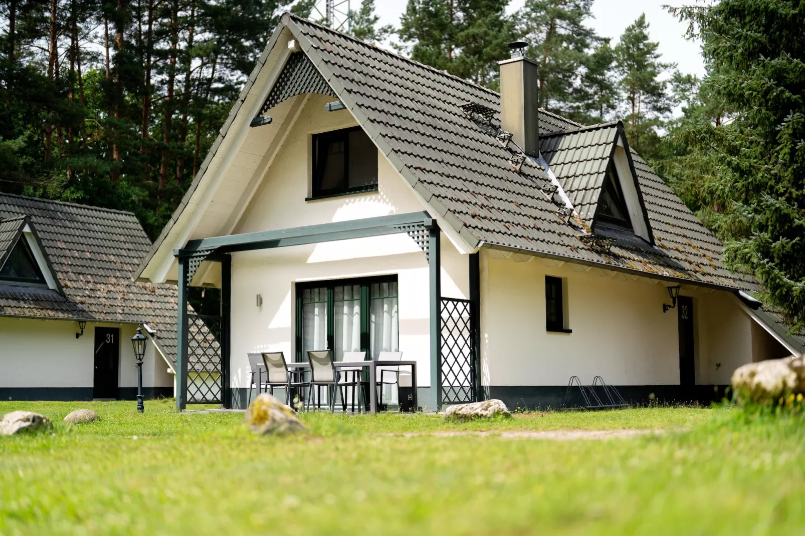 Ferienhaus Typ 3 95 qm - Buitenkant zomer