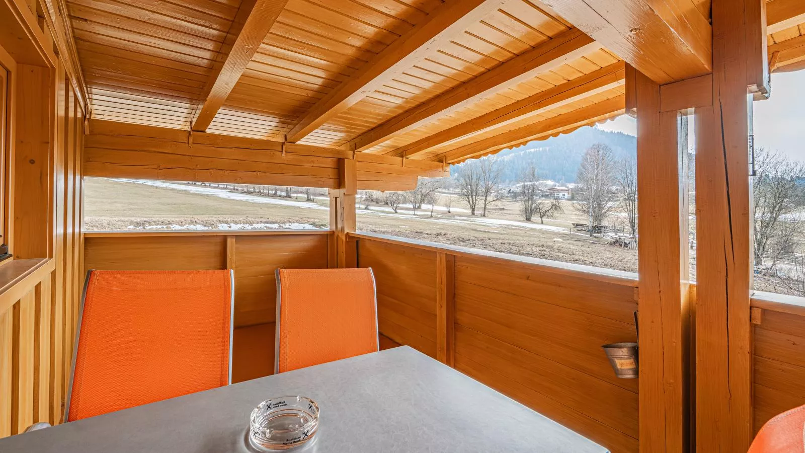 Das Bergnest Salvenblick - Terrasbalkon