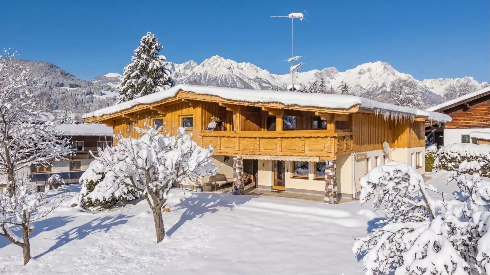 Das Bergnest Salvenblick - Exterieur winter