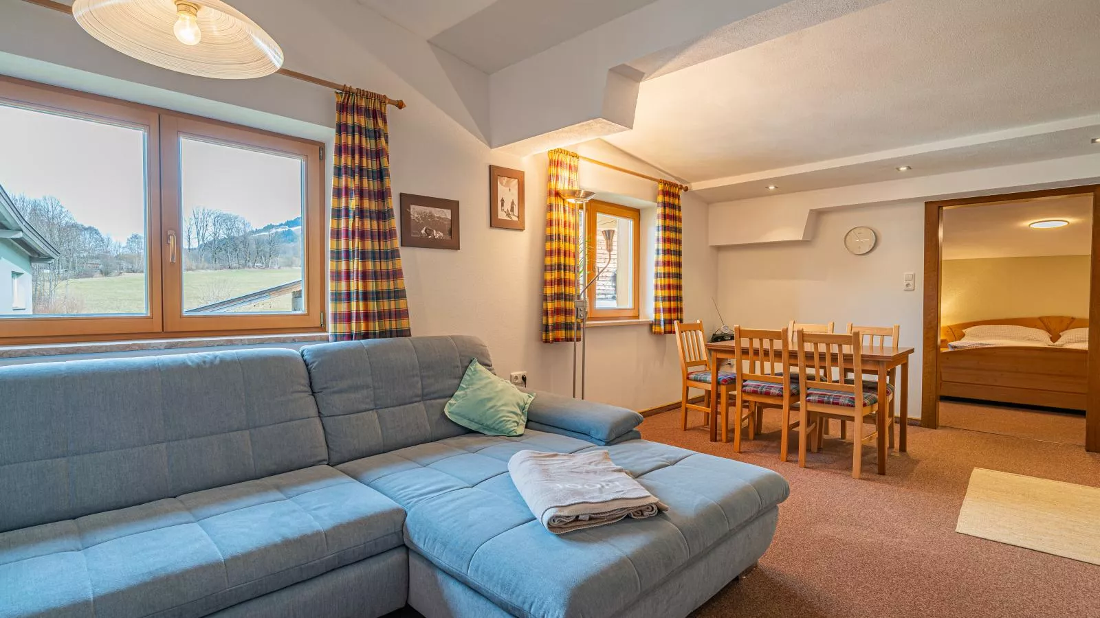 Das Bergnest Bergluft - Woonkamer