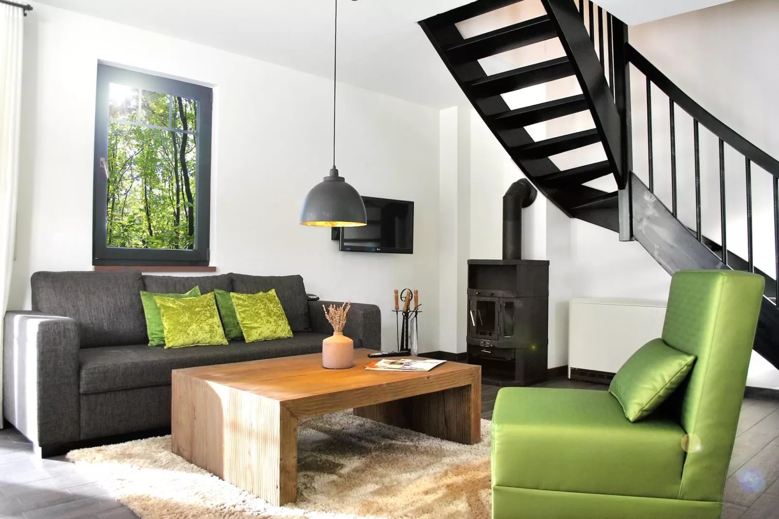 Doppelhaushälfte Typ 2 55 qm - Woonkamer