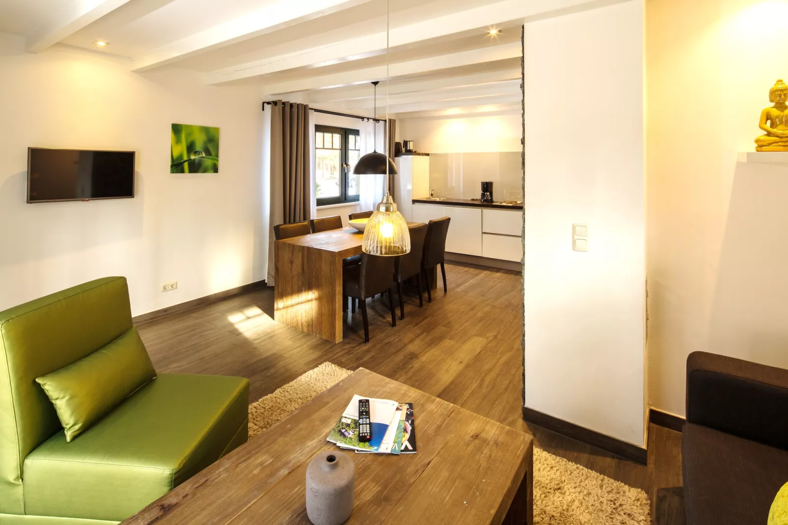 Ferienhaus Typ 3 95 qm - Woonkamer