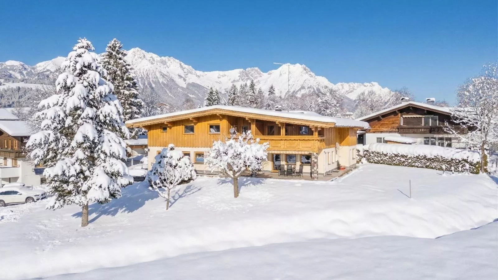 Das Bergnest Salvenblick - Exterieur winter