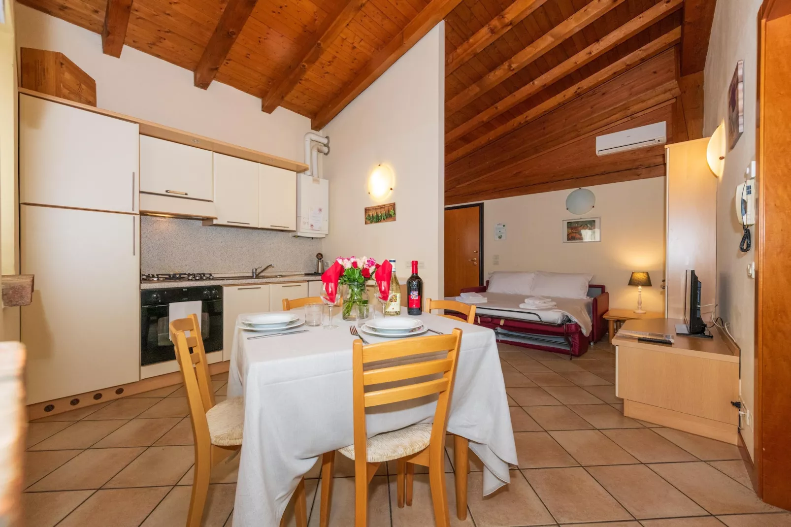 Residence La Bertoletta, Peschiera-bilo - Woonkamer