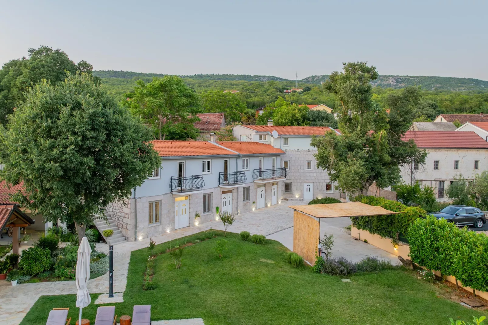 Villa Lavandis - Buitenkant zomer