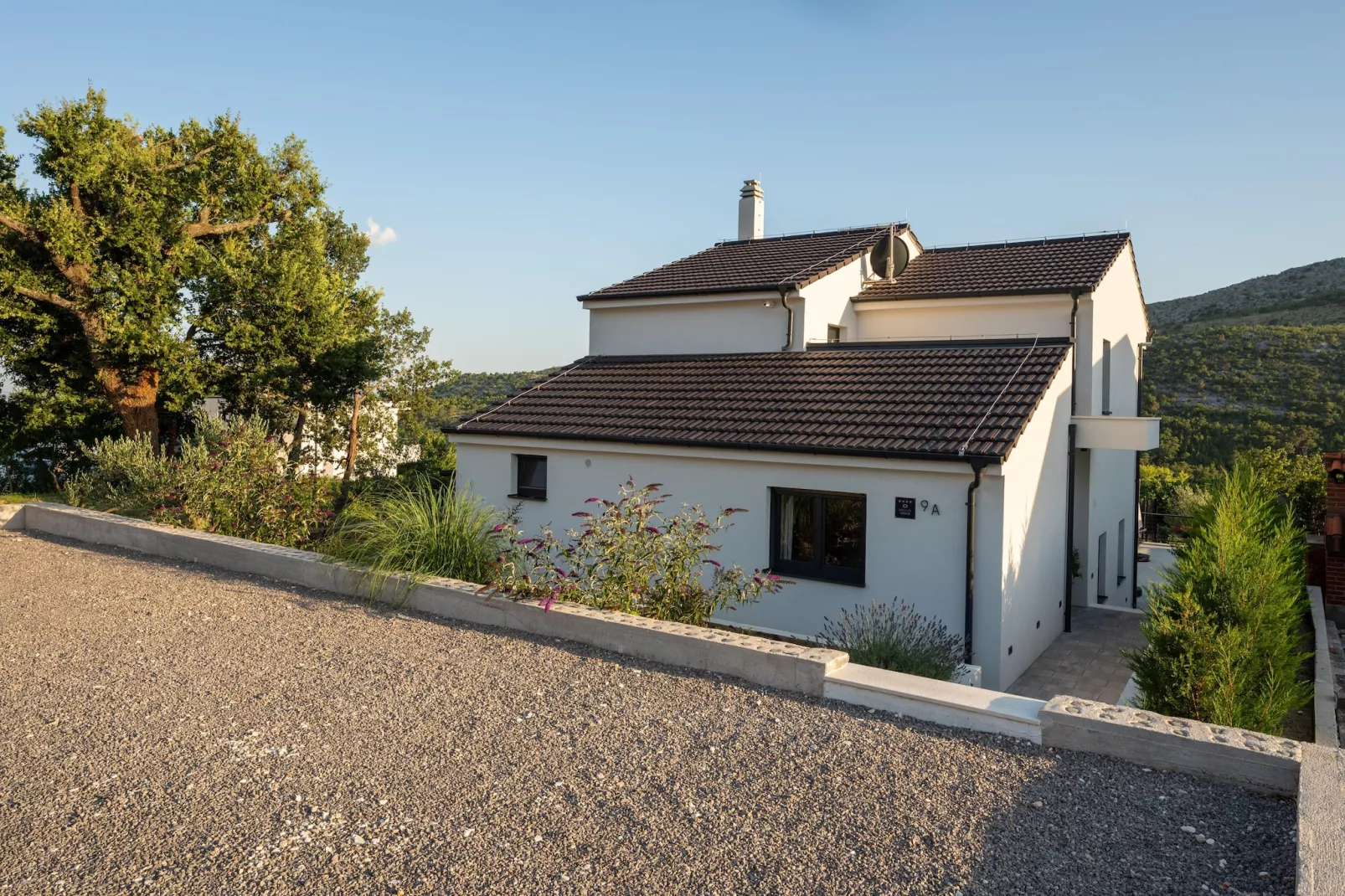 Villa Nacle - Buitenkant zomer