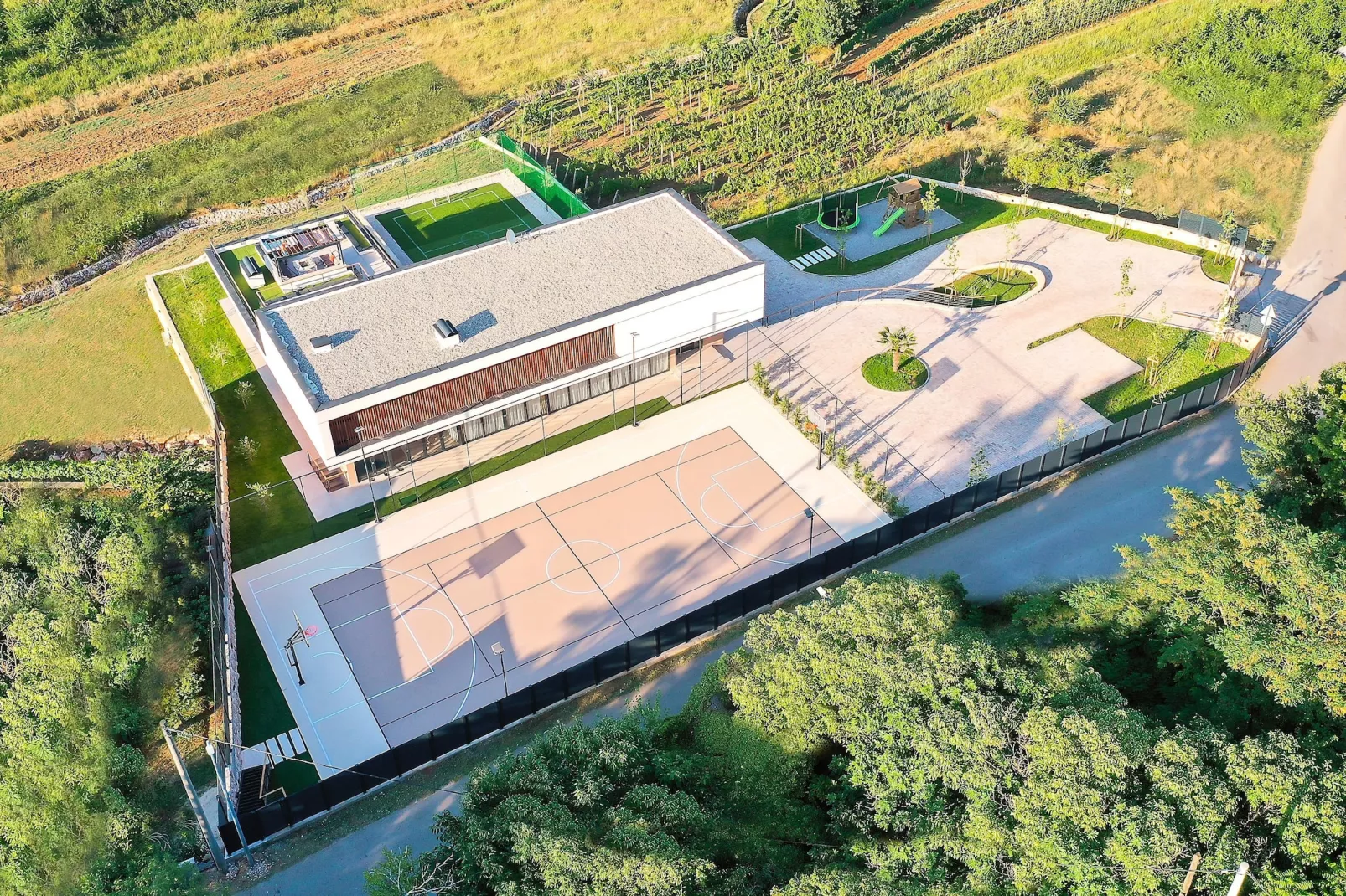 Villa Excelsior - Buitenkant zomer