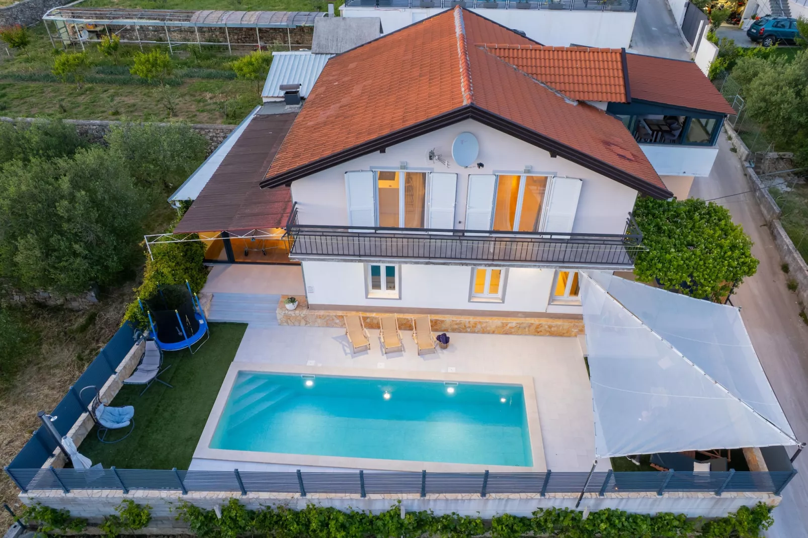 Villa Kristina - Buitenkant zomer