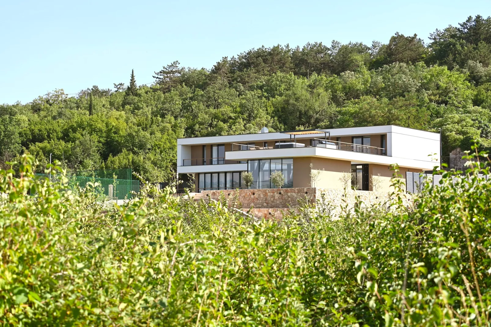 Villa Excelsior - Buitenkant zomer