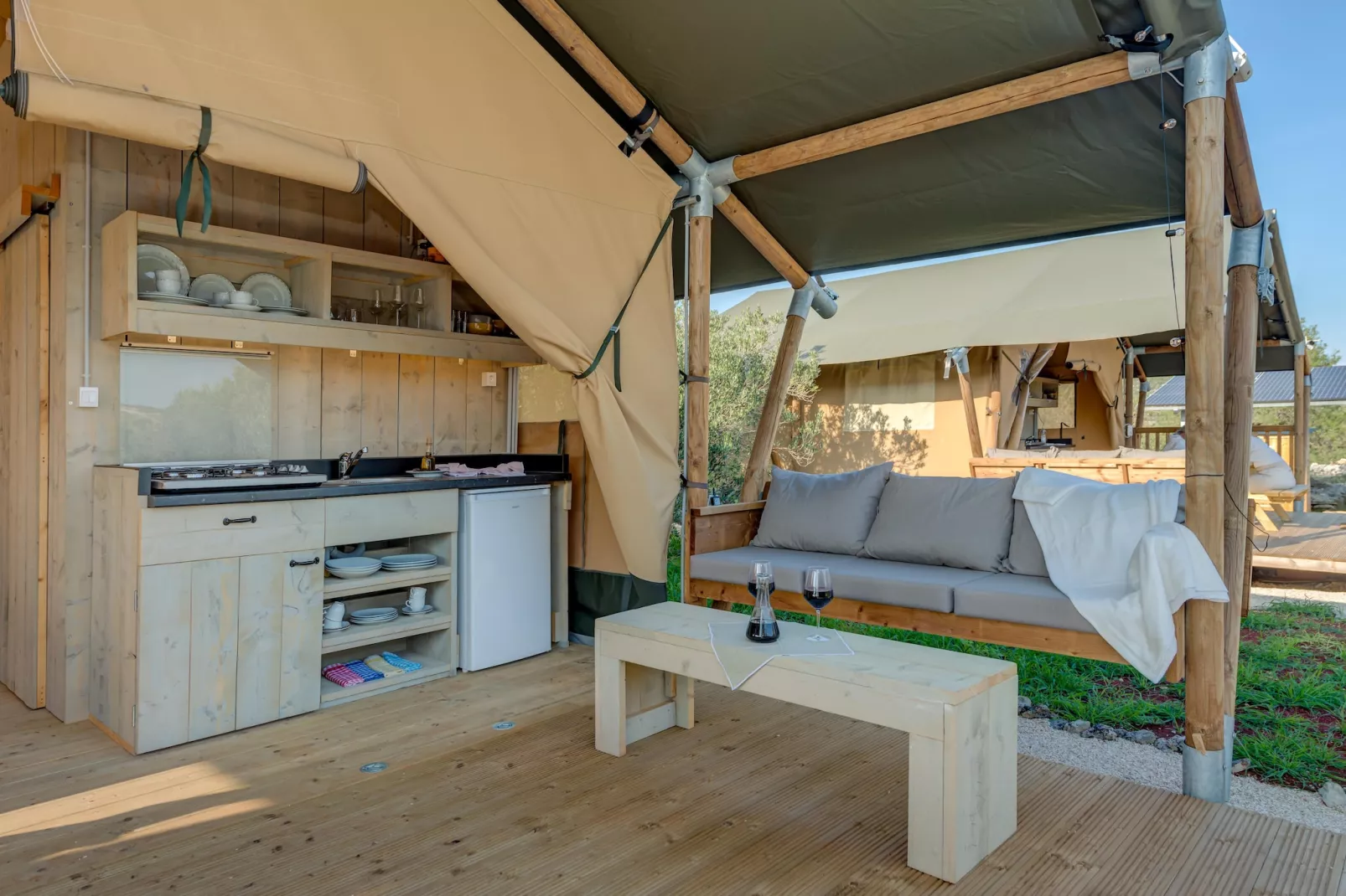 Adriatic Heritage Glamping No 1 - Keuken