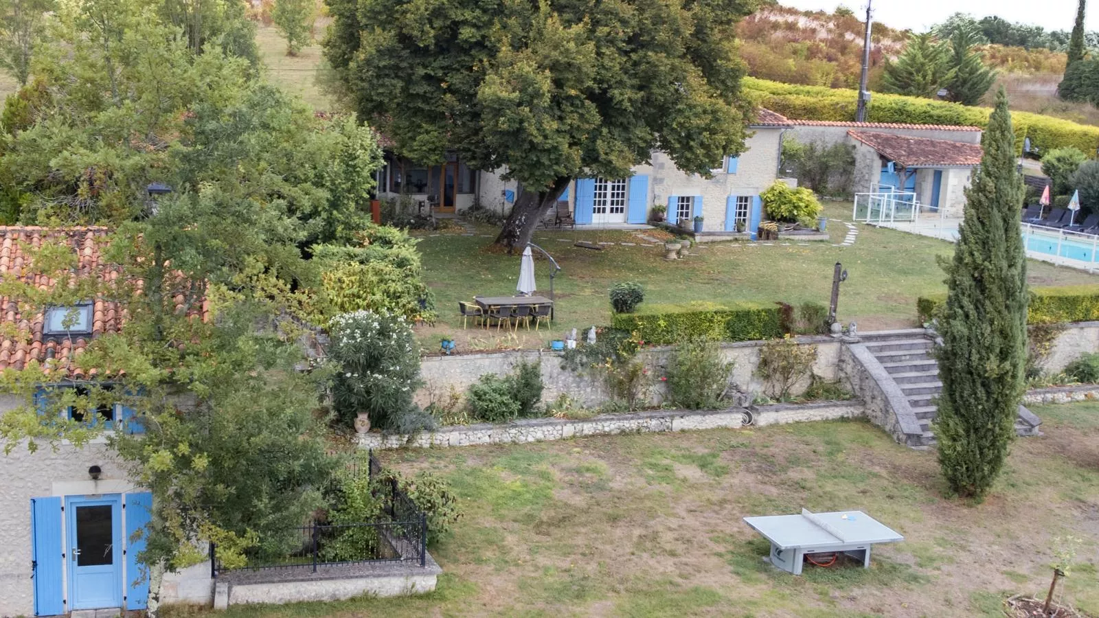 Lusignac Maswari - Tuinen zomer