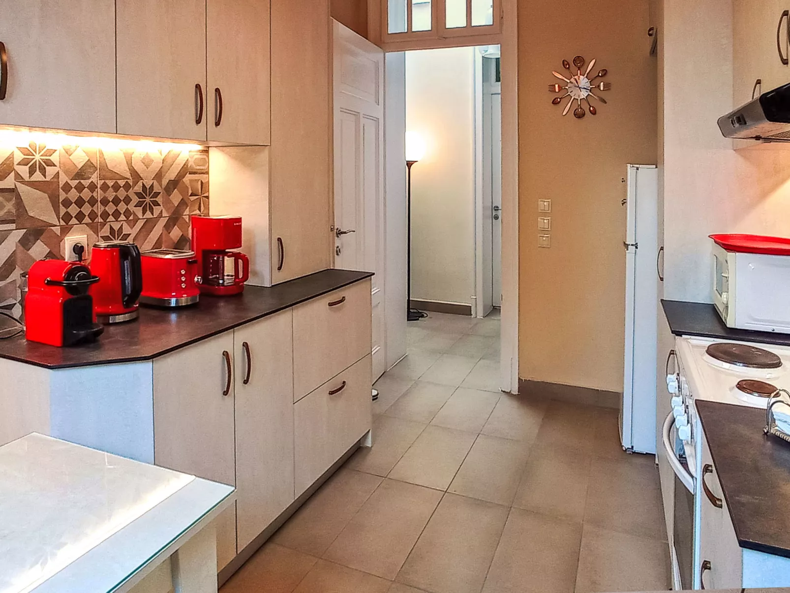 Wohnung mit Meerblick und großer Terrasse - Binnen