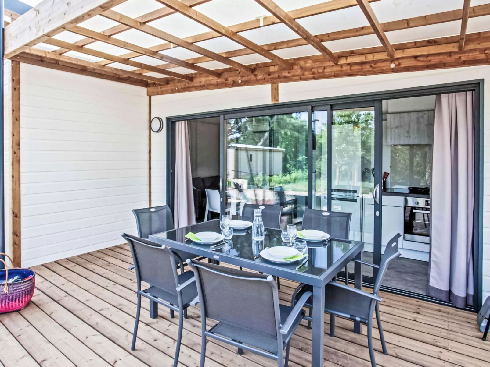 Lodge Natura 5p - Buiten