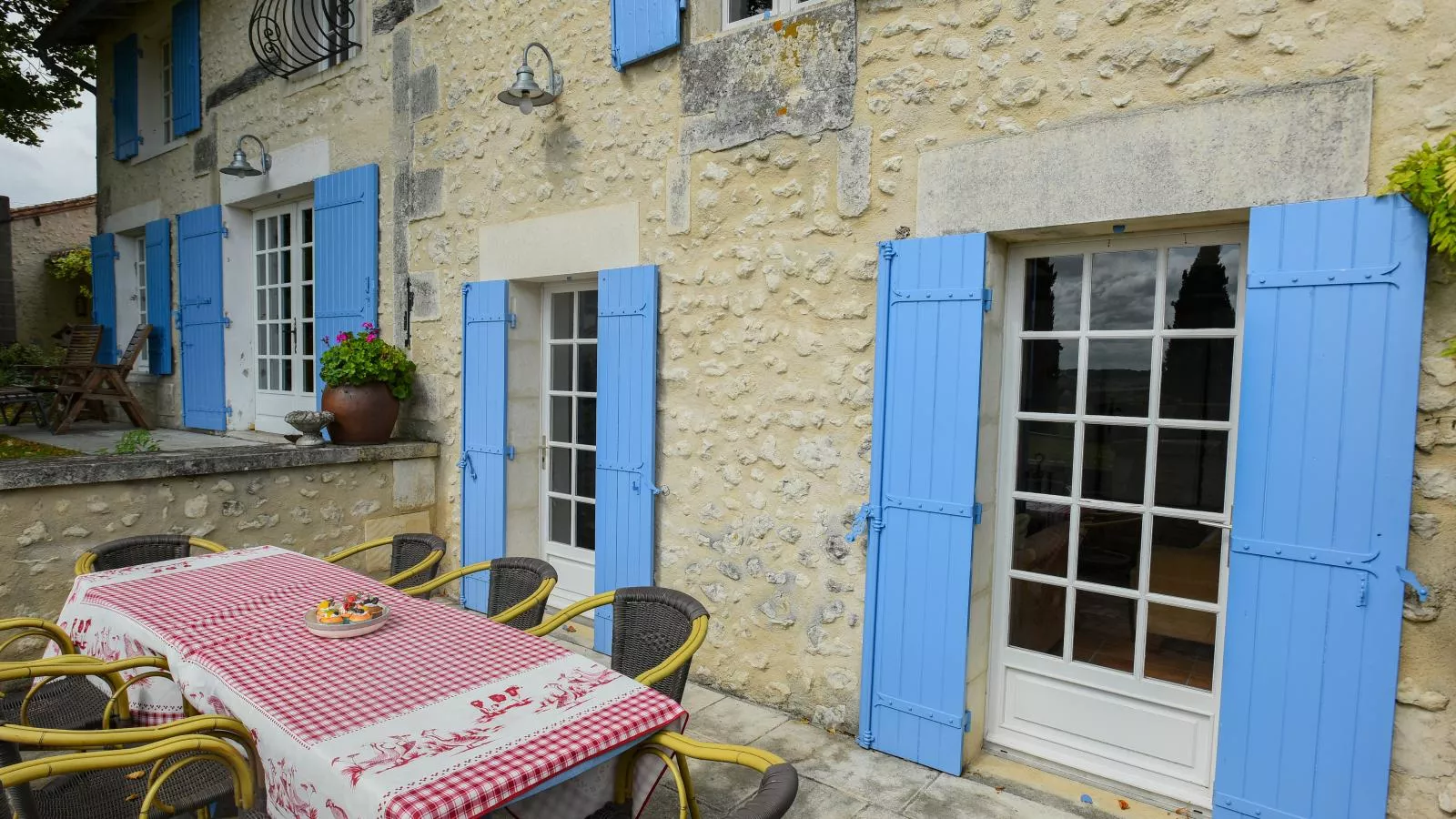 Lusignac Maswari - Terrasbalkon