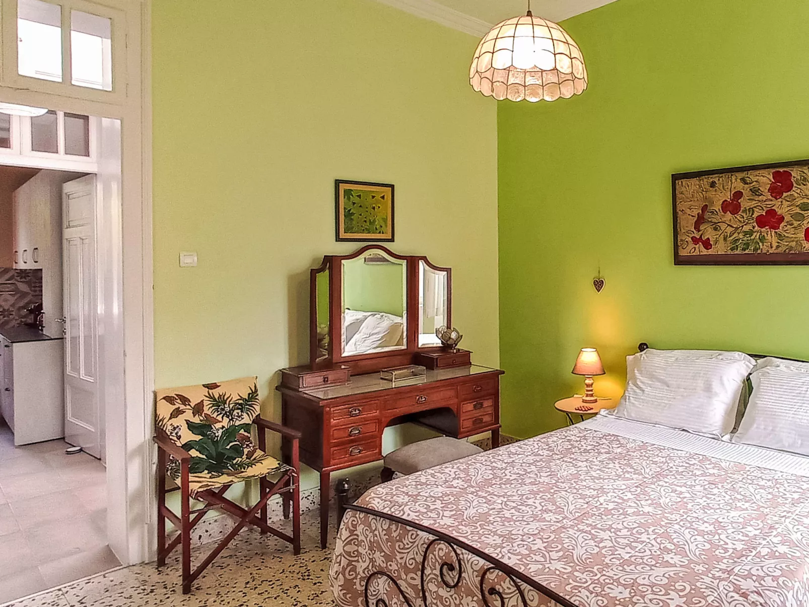 Wohnung mit Meerblick und großer Terrasse - Binnen