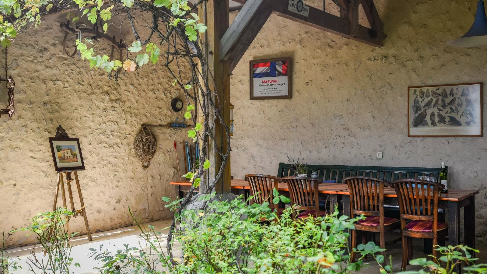 Lusignac Maswari - Terrasbalkon